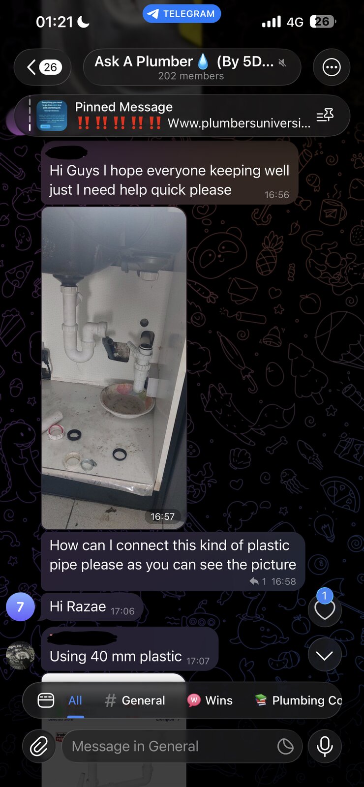Telegram chat screenshot 5